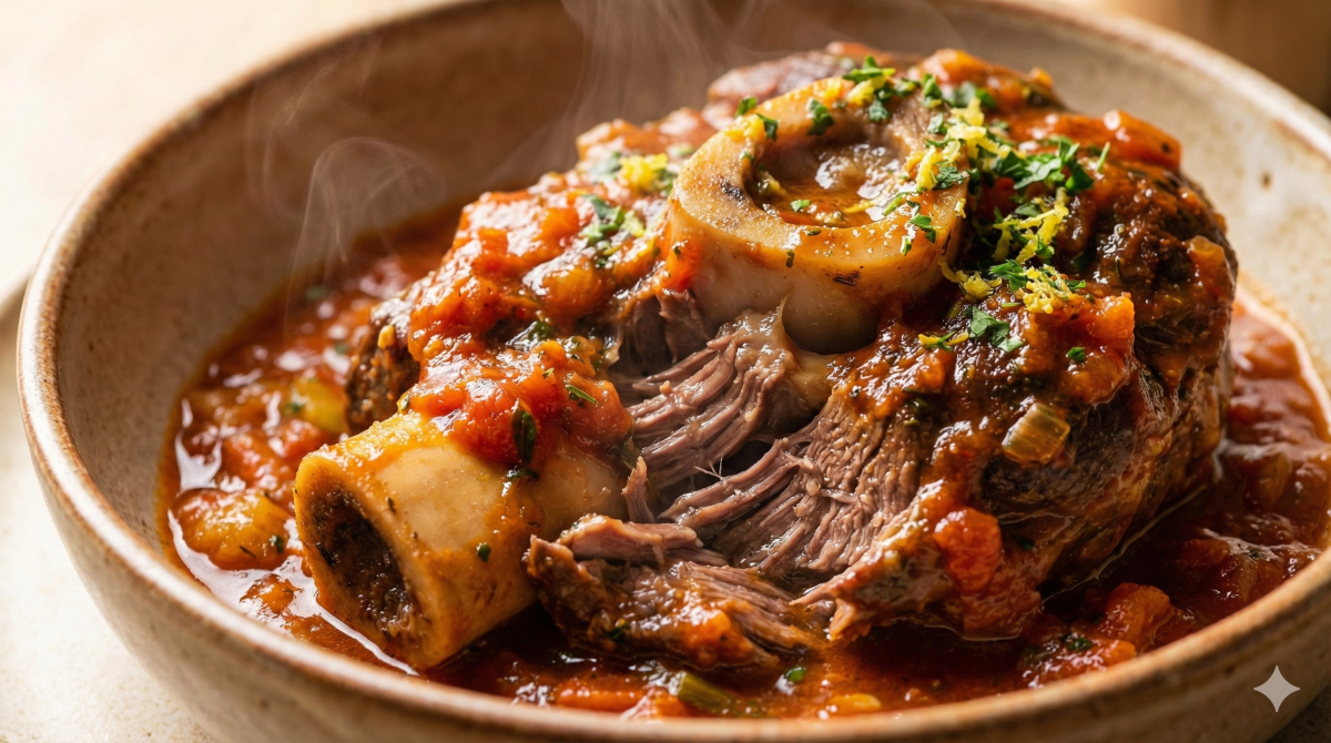 Jarret de bœuf façon italienne : un voyage gourmand au cœur des saveurs de la botte