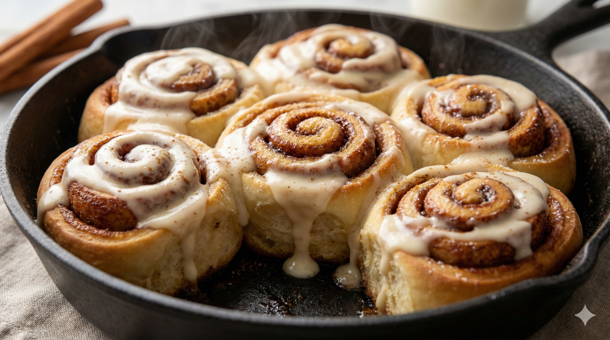 La recette gourmande des cinnamon rolls moelleux et parfumés