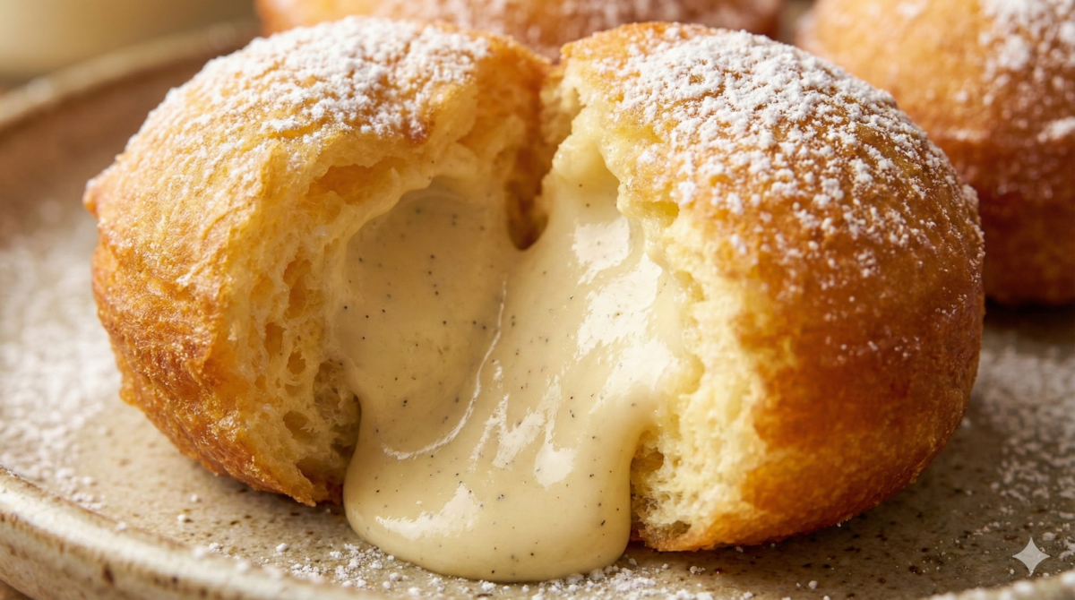 La version ultra fondante des beignets à la vanille par Jean-François Piège