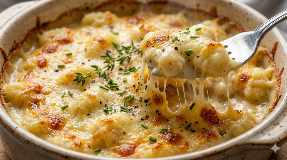 Pourquoi ce gratin de gnocchis aux 3 fromages rend tout le monde accro