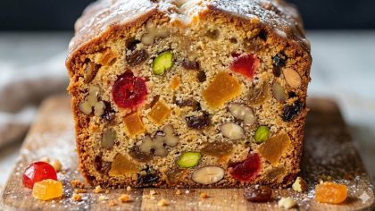 Recette cake aux fruits confits et fruits secs extra moelleux : simple mais totalement irrésistible