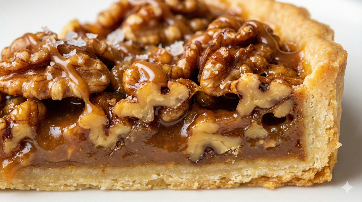 Rien que pour vous, la délicieuse tarte aux noix signée Cyril Lignac