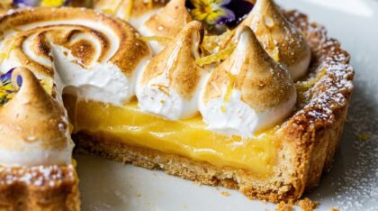 Tarte au citron meringuée : découvrez la recette ultime pour un dessert exquis