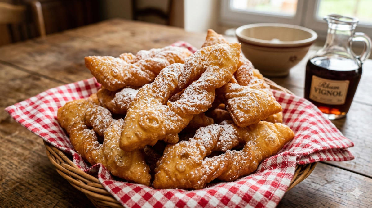 Bugnes maison au rhum de ma grand-mère : la recette gourmande qui rappelle les fêtes d’antan