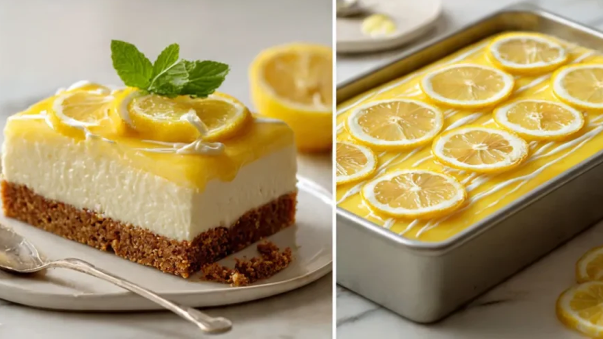 Cheesecake au citron frais sans cuisson : un dessert léger et rafraîchissant