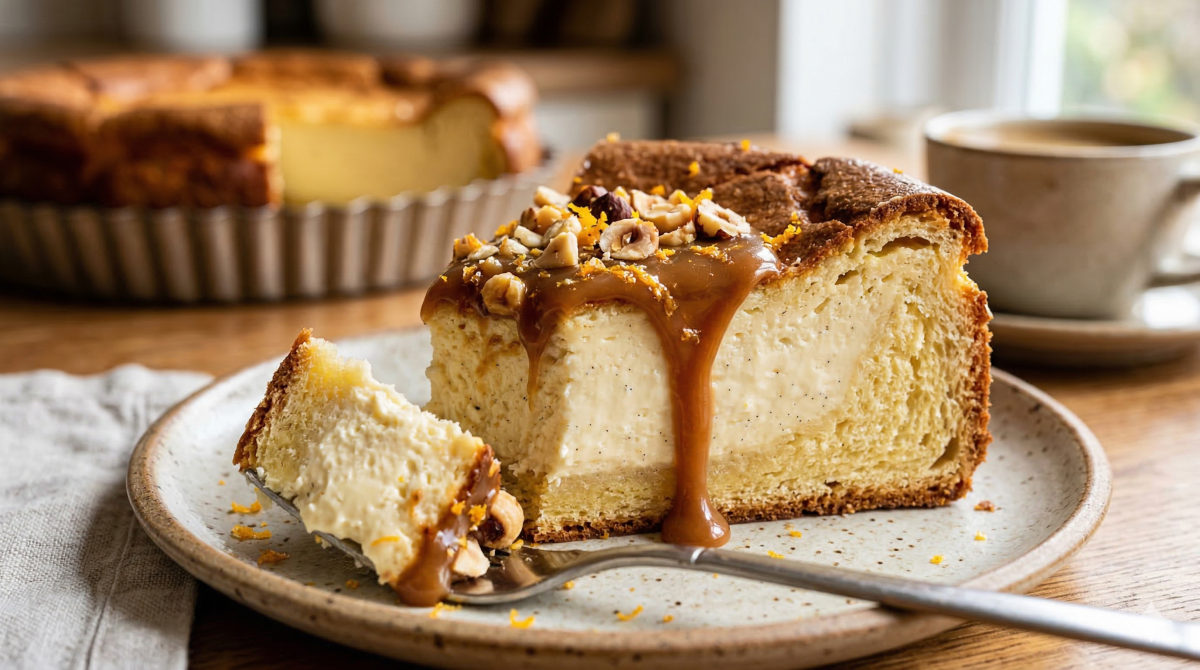 Cheesecake brioché maison : une recette moelleuse et délicatement gourmande