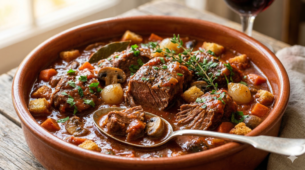 Sauté de veau Marengo : la recette traditionnelle mijotée pleine de saveurs