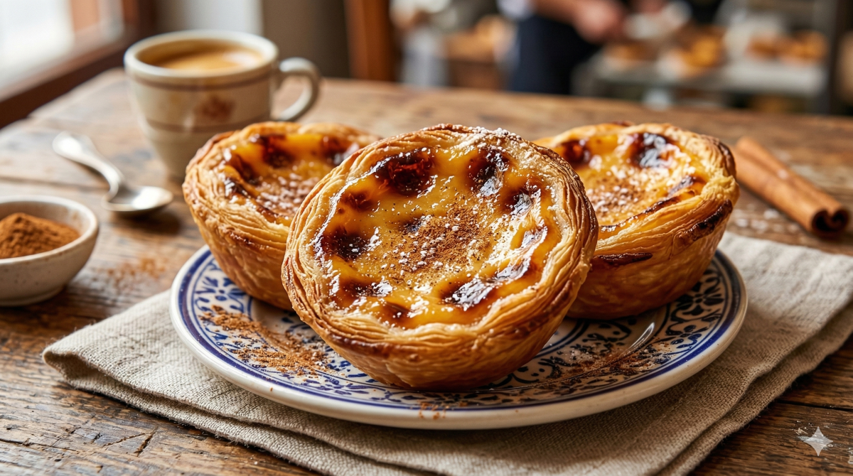 Tartelettes portugaises à la crème aux œufs : la recette traditionnelle fondante et croustillante