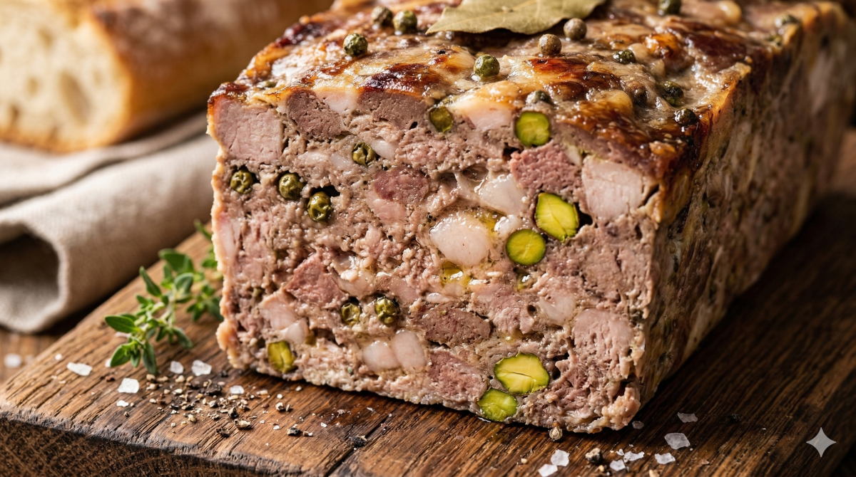 Terrine de campagne de Justine Piluso : la recette rustique et généreuse qui sent bon le terroir